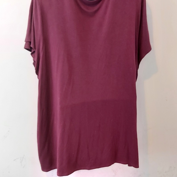 LANE BRYANT | Women's 'Weekend Vibes' Top Maroon Size 22/24 - Picture 6 of 7